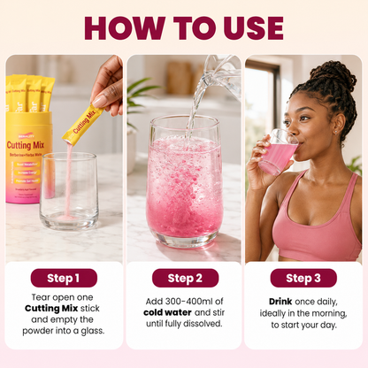 Serality® strawberry cutting mix drink